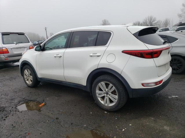  KIA SPORTAGE 2017 White