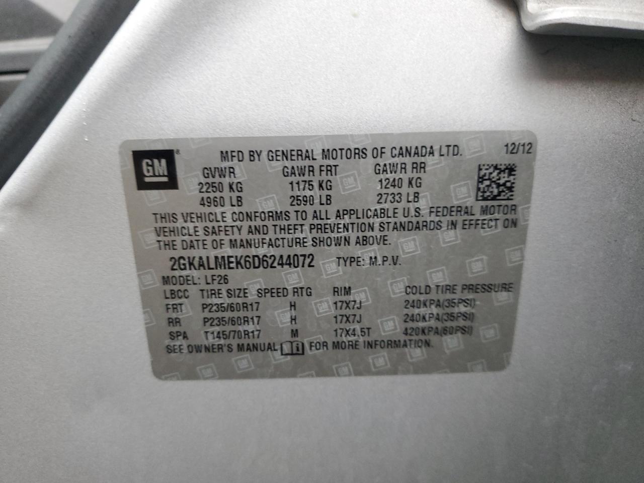 2013 GMC Terrain - Image 14