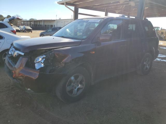 2007 Honda Pilot Exl de vânzare în Tanner, AL - Front End