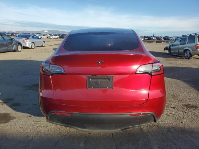 TESLA MODEL Y 2024 Красный