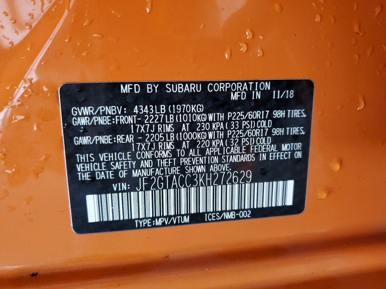 2019 Subaru XV - Image 14