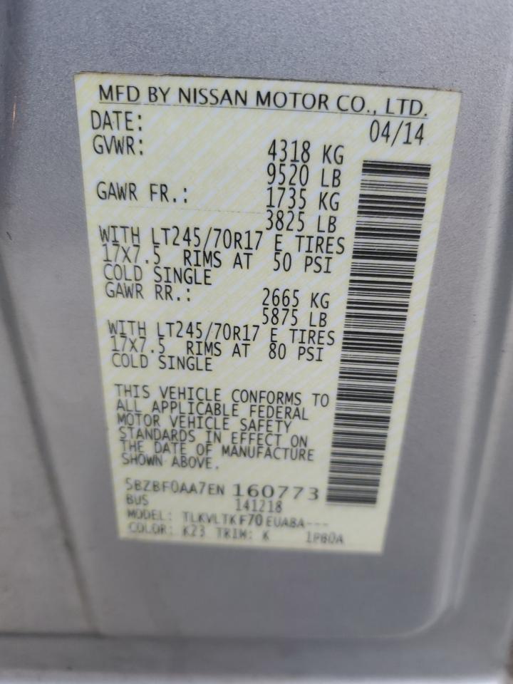 2014 Nissan NV - Image 13