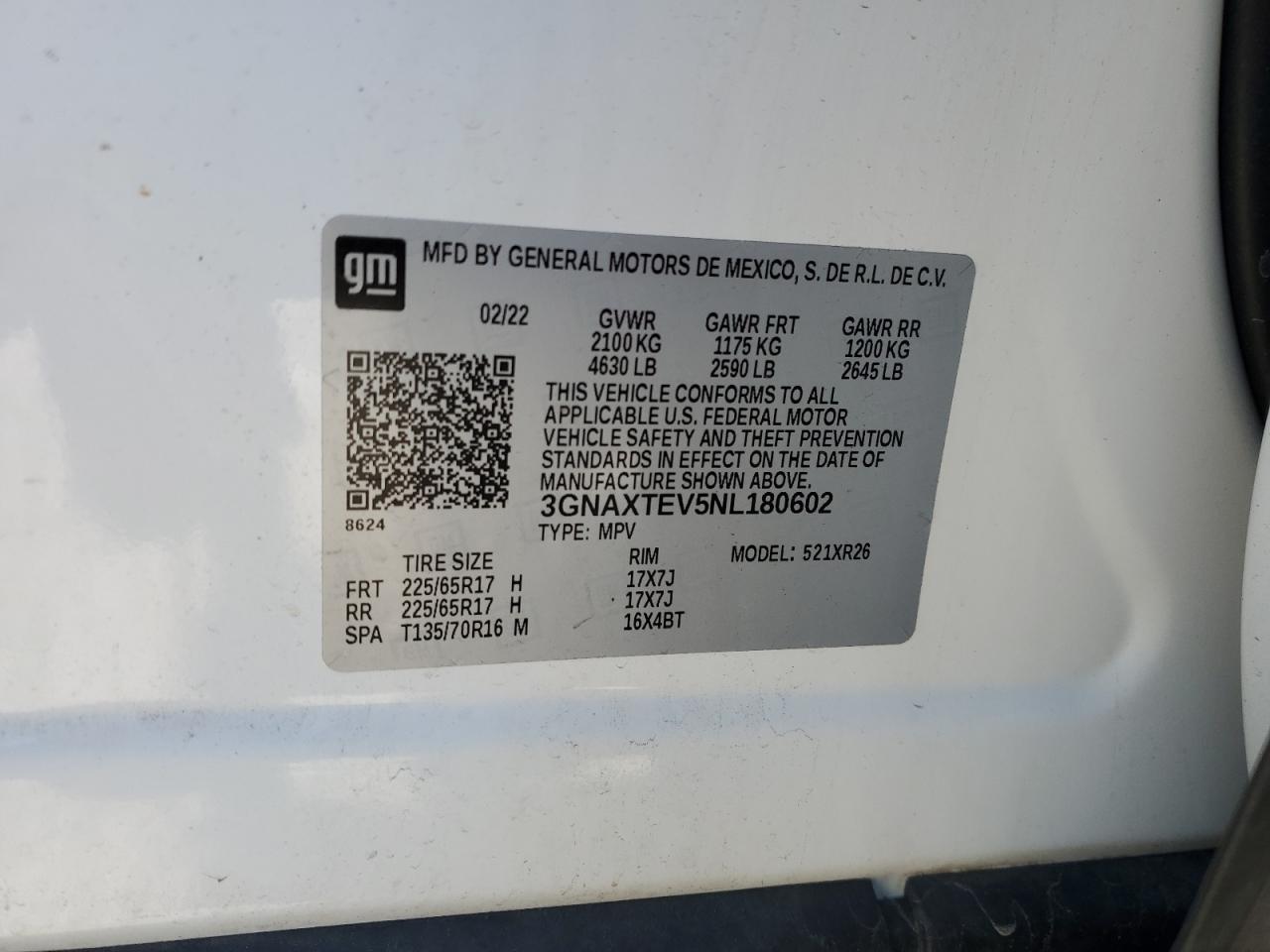 2022 Chevrolet Equinox - Image 16