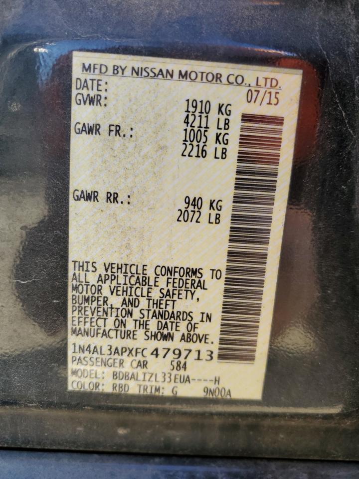 2015 Nissan Altima - Image 12