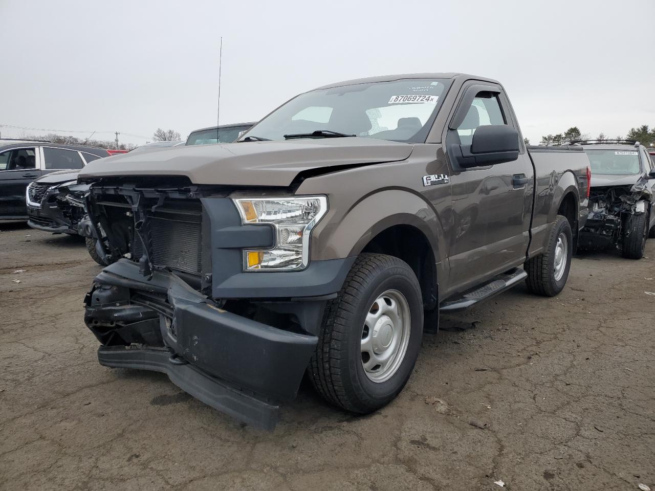 2017 Ford F150 na sprzedaż w New Britain, CT - Front End