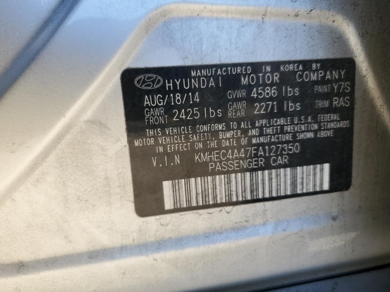 2015 Hyundai Sonata - Image 14