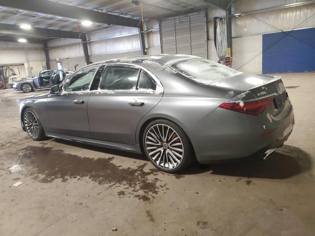  MERCEDES-BENZ S-CLASS 2022 Сірий