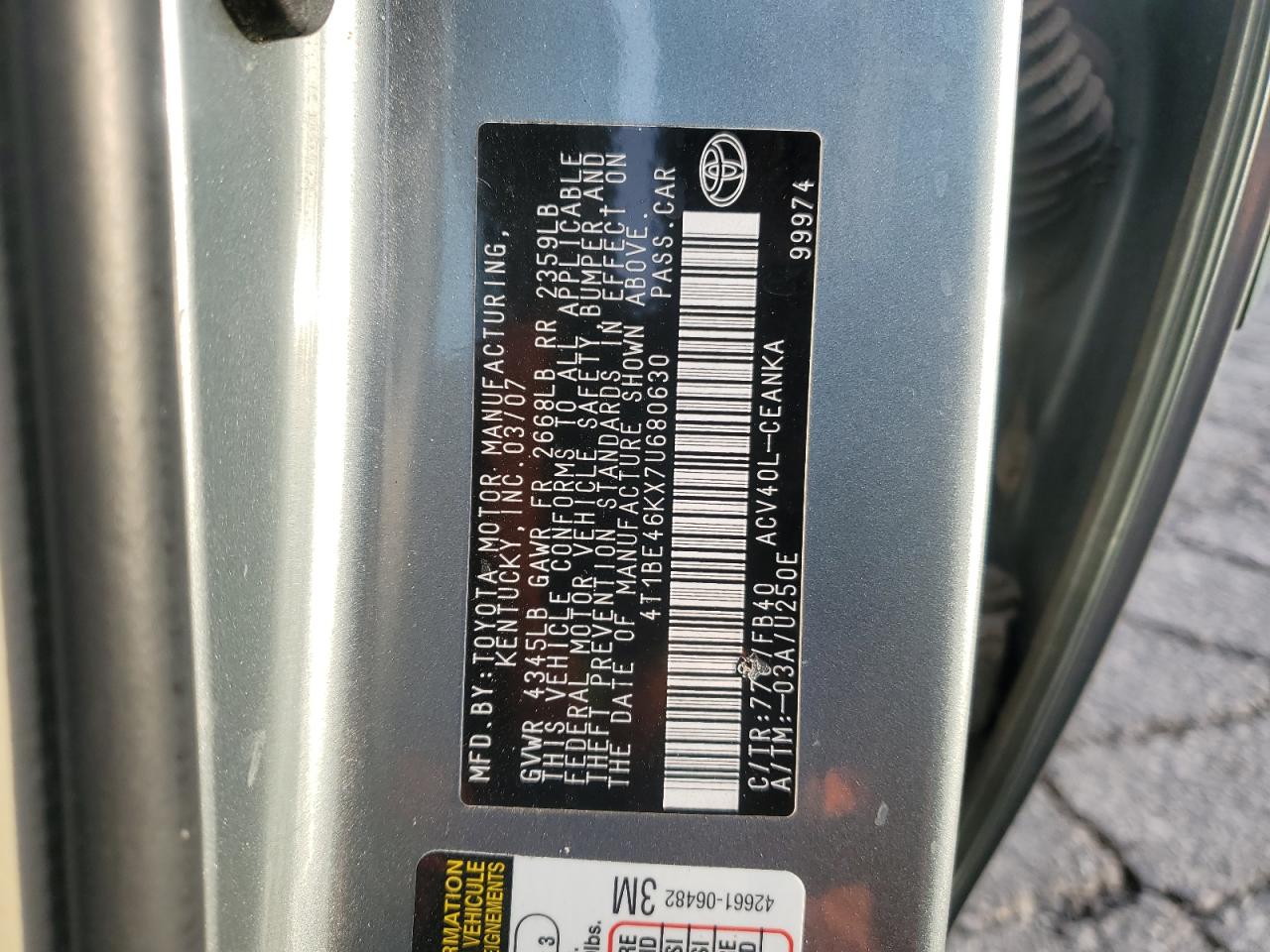 2007 Toyota Camry - Image 14