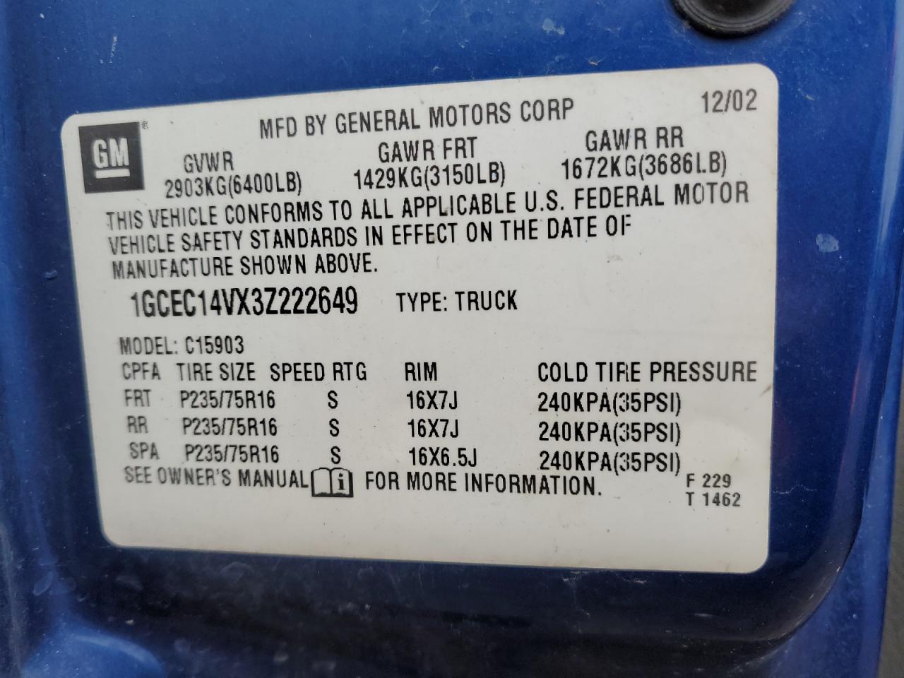 2003 Chevrolet Silverado - Image 13