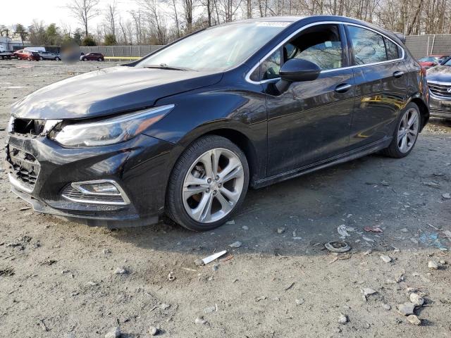 Hatchbacks CHEVROLET CRUZE 2017 Black