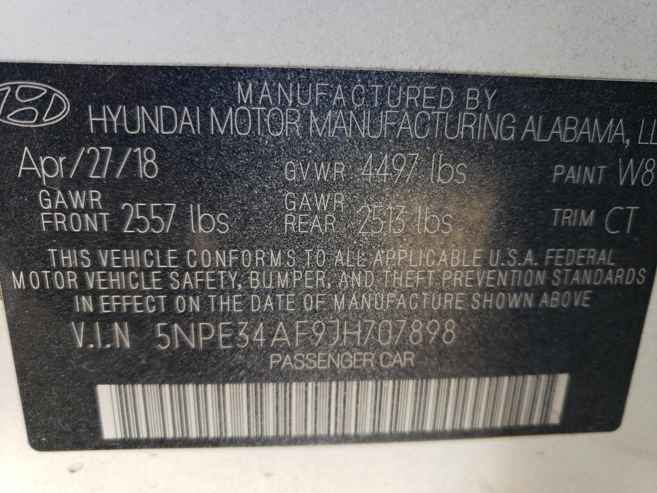 2018 Hyundai Sonata - Image 12