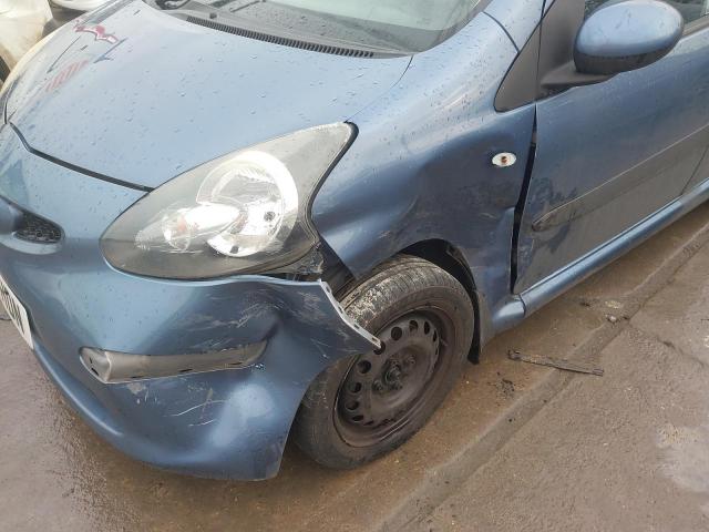 2008 TOYOTA AYGO BLUE