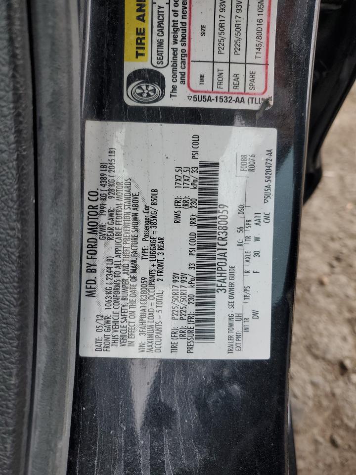 2012 Ford Fusion - Image 12