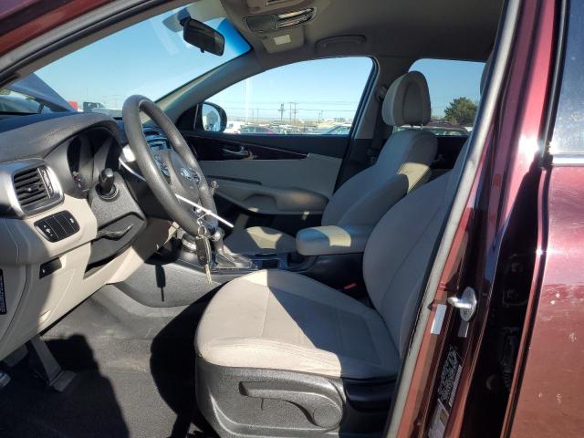 Parquets KIA SORENTO 2016 Bordowy