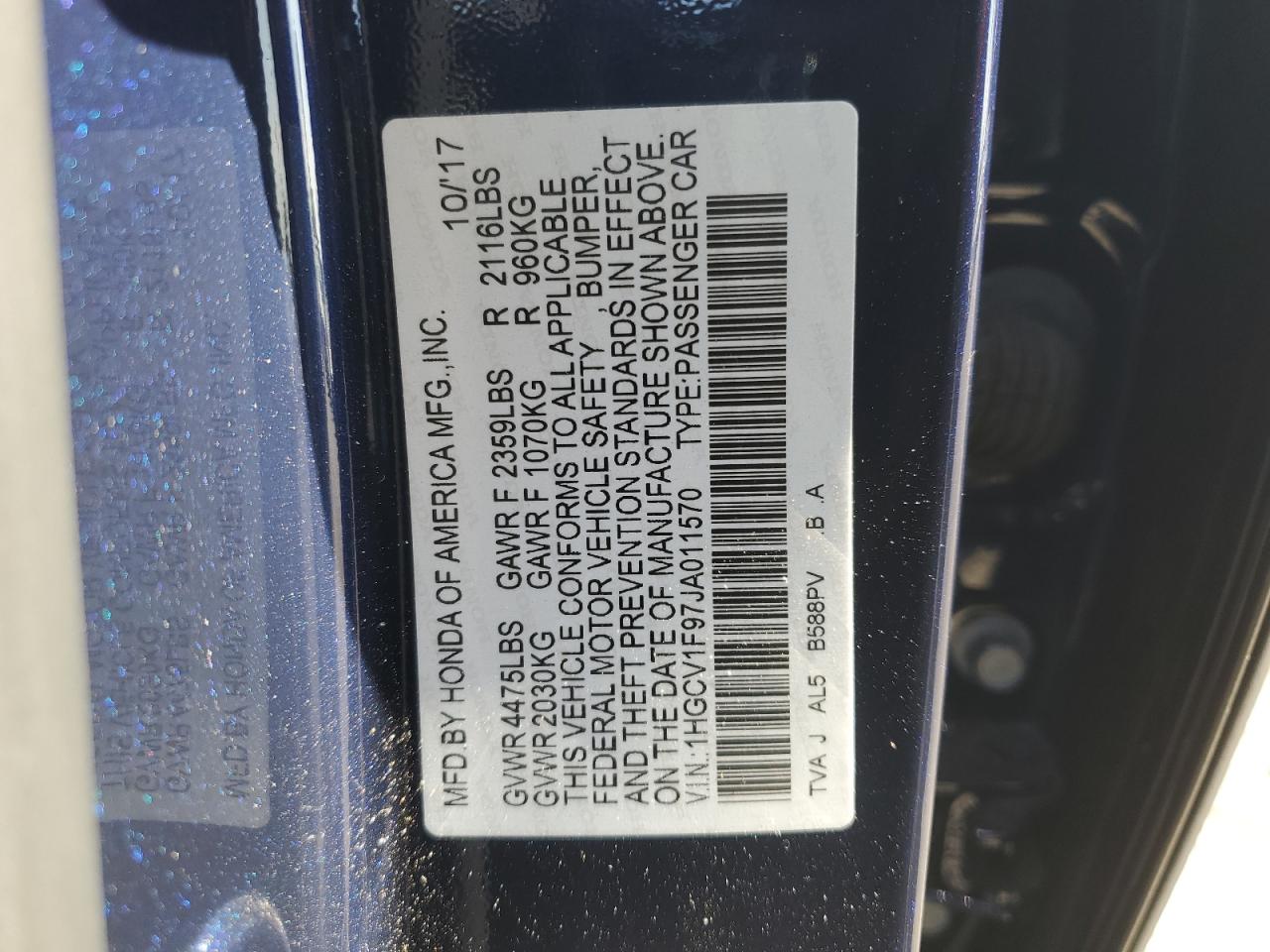 2018 Honda Accord - Image 12