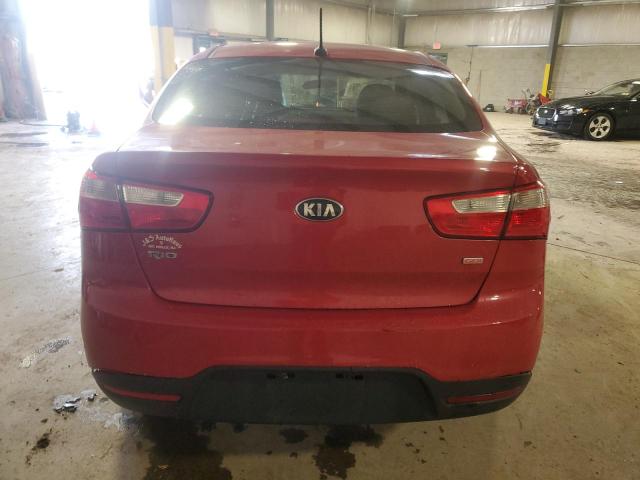  KIA RIO 2014 Red