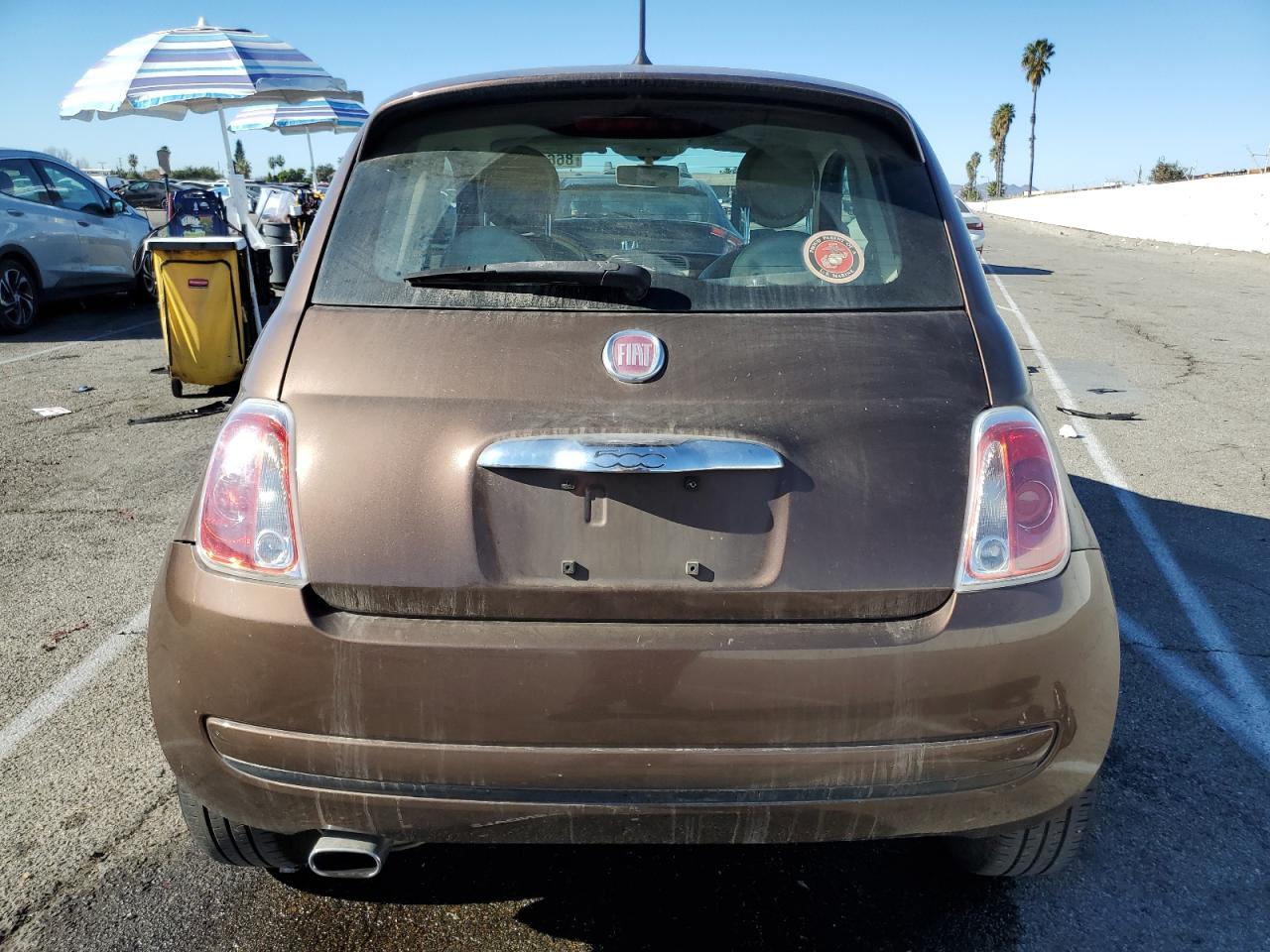 2013 Fiat 500 Pop VIN: 3C3CFFAR7DT544181 Lot: 86618734