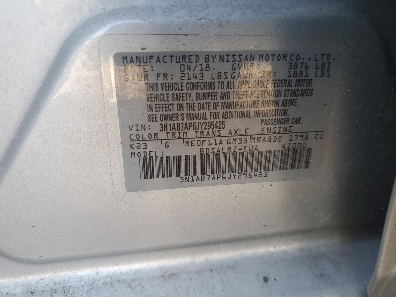 2018 Nissan Sentra - Image 12