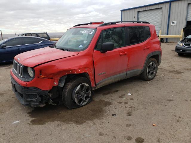  JEEP RENEGADE 2018 Red