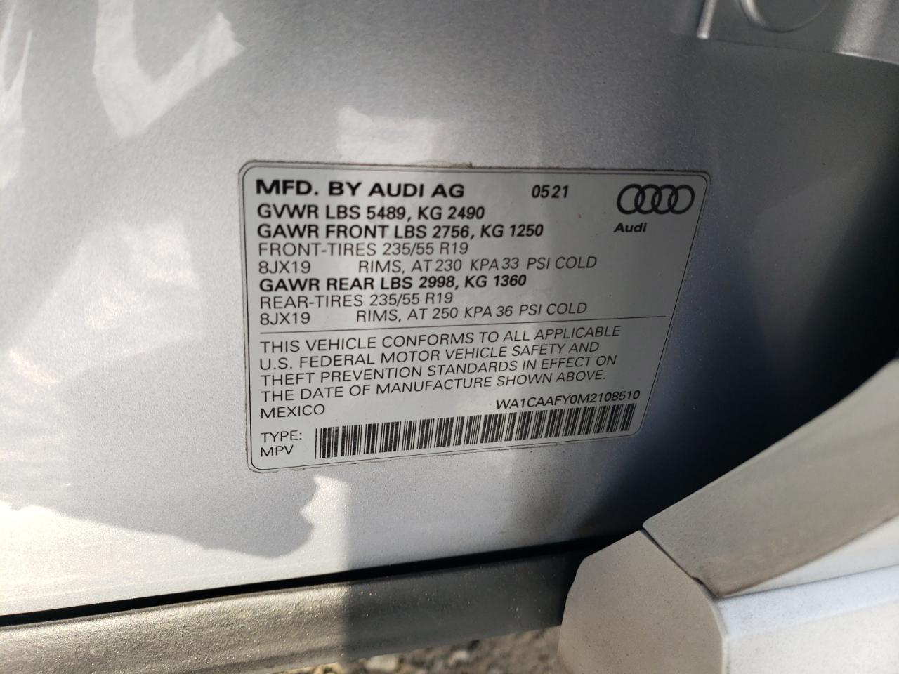 2021 Audi Q5 - Image 13