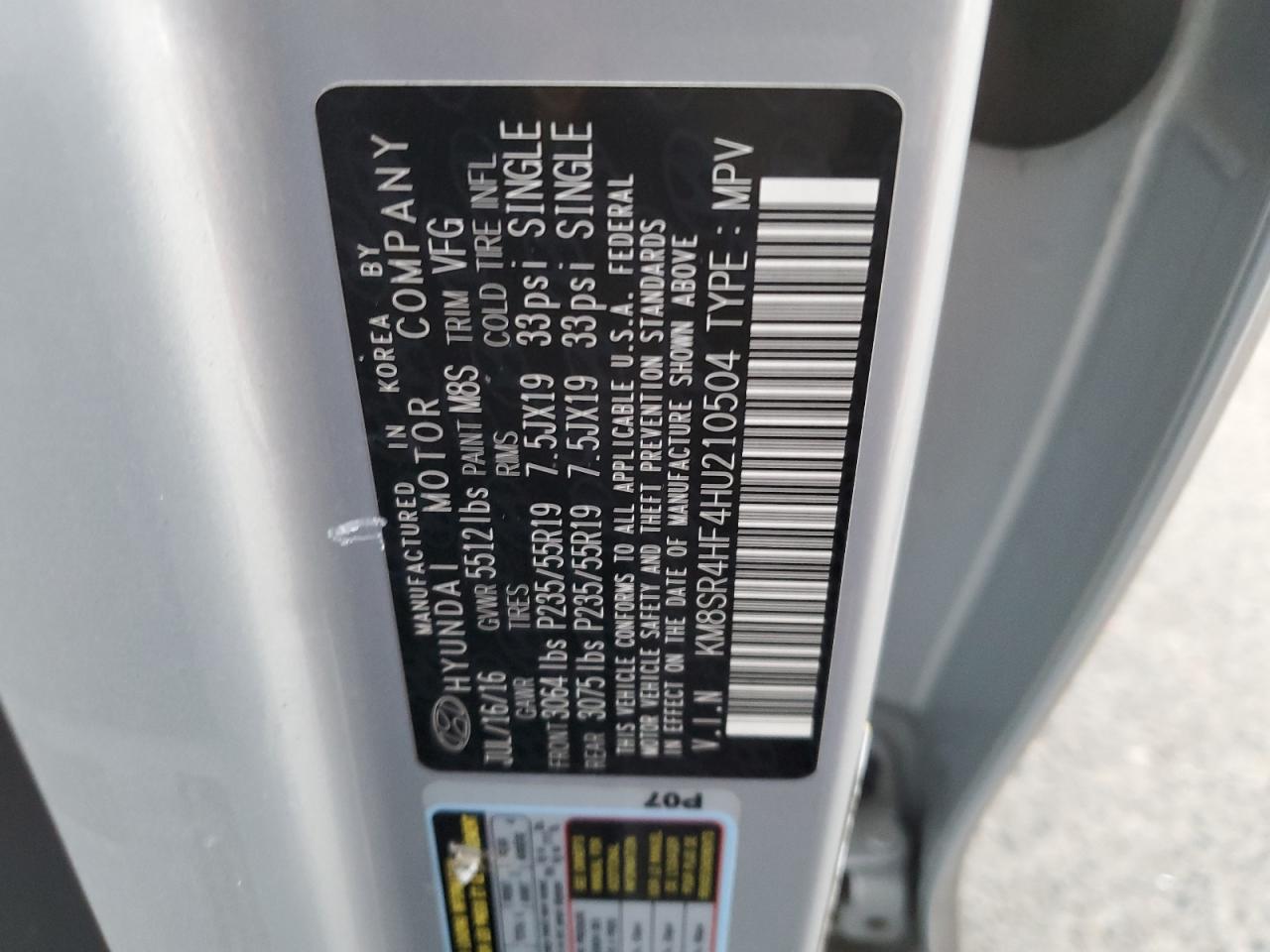2017 Hyundai Santa Fe - Image 15