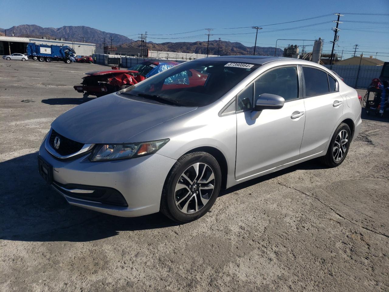 VIN 19XFB2F83EE275566 2014 HONDA CIVIC no.1