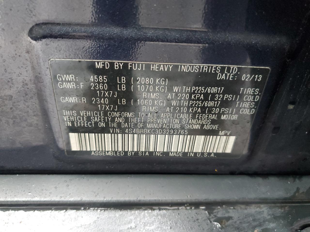 2013 Subaru Outback - Image 15