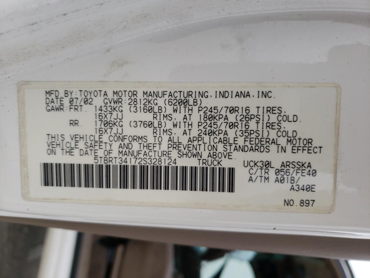 2002 Toyota Tundra - Image 14