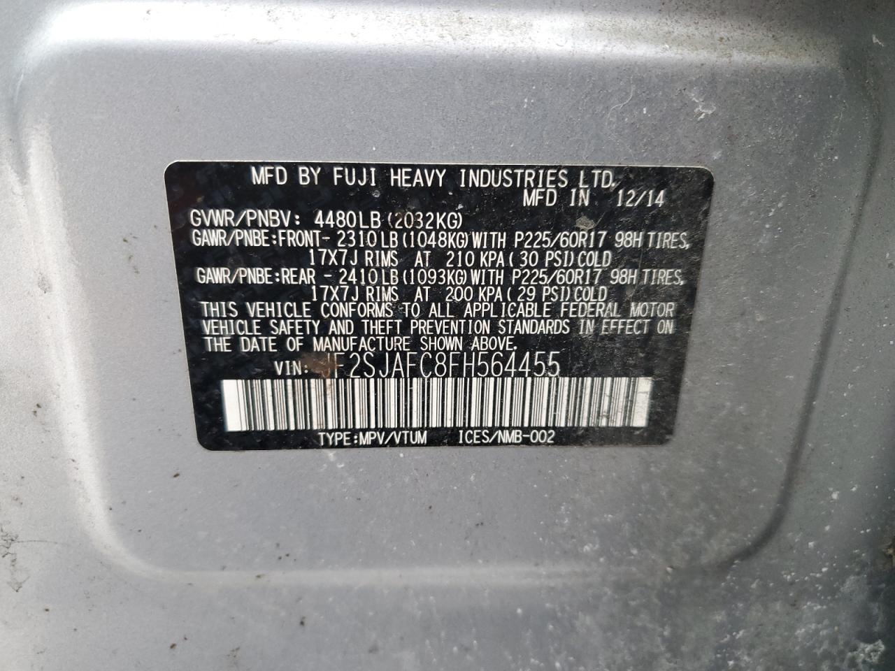 2015 Subaru Forester - Image 12