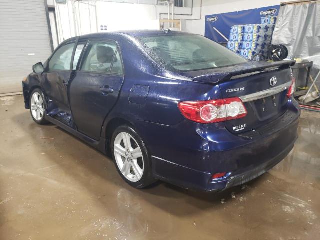  TOYOTA COROLLA 2013 Синий