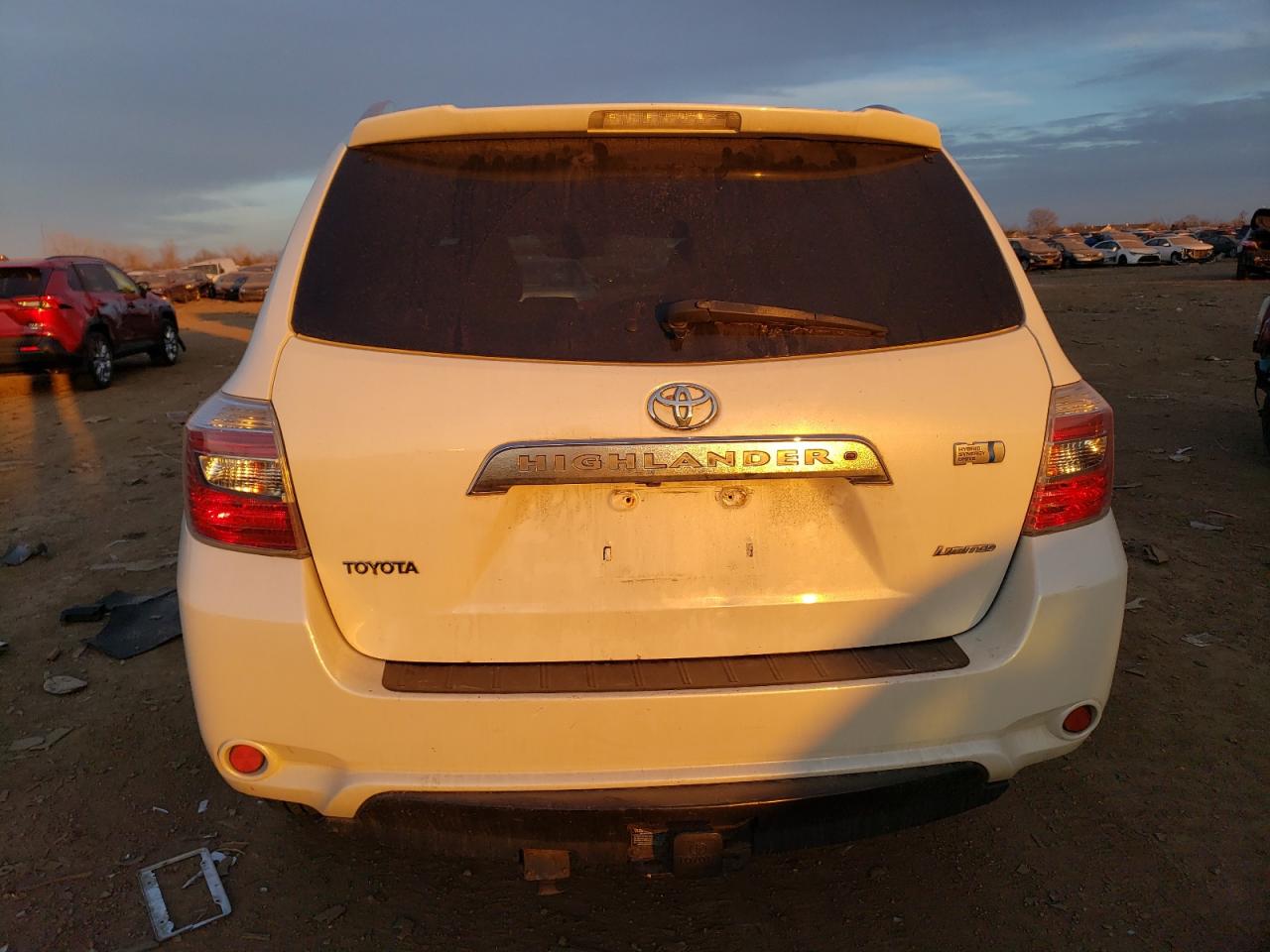 2008 Toyota Highlander Hybrid Limited VIN: JTEEW44A582021193 Lot: 43963464