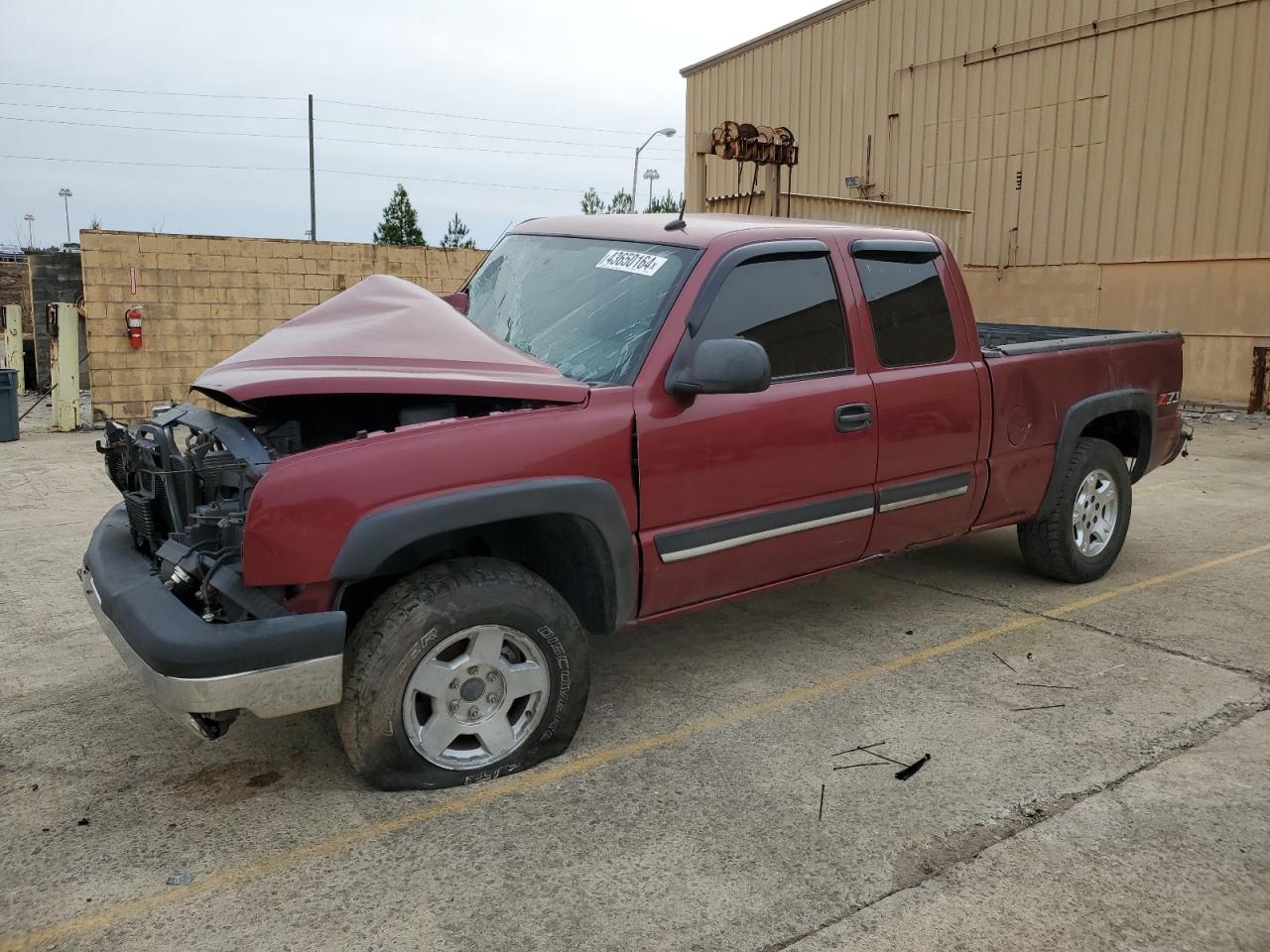 2004 Chevrolet Silverado K1500 VIN: 1GCEK19T54E255660 Lot: 43650164