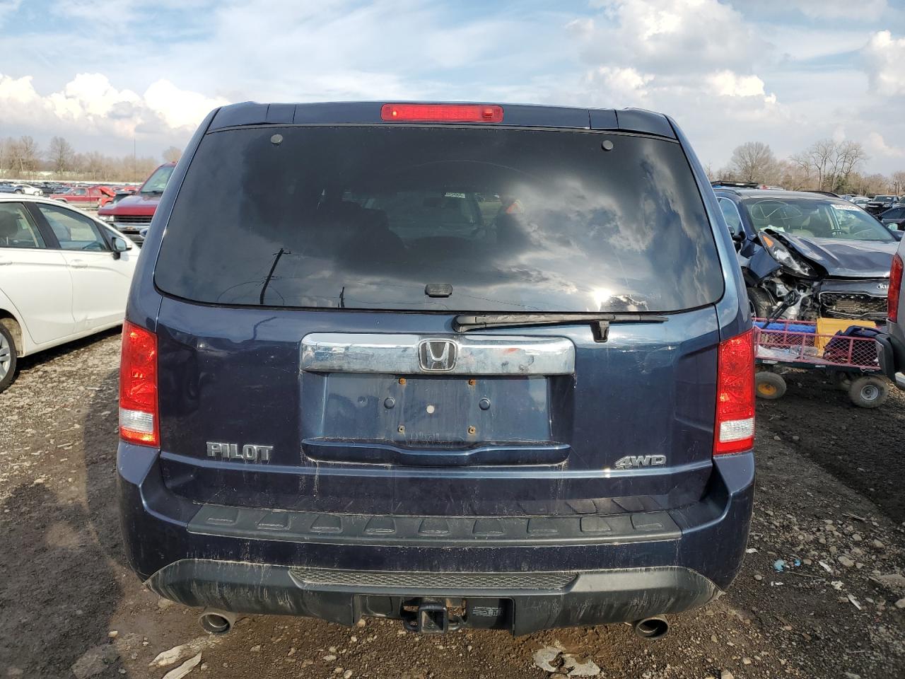 2012 Honda Pilot Ex VIN: 5FNYF4H47CB072061 Lot: 44313414