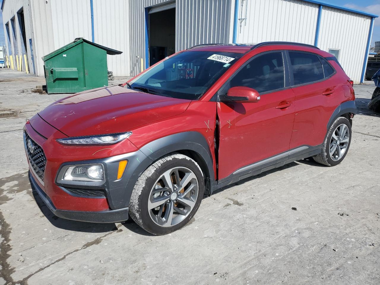 2021 Hyundai Kona Limited VIN: KM8K33A5XMU618870 Lot: 41968714