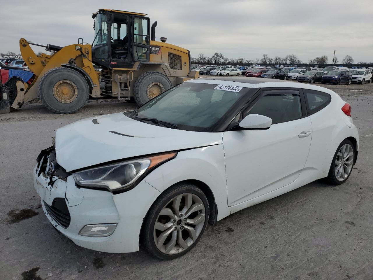 2013 Hyundai Veloster VIN: KMHTC6AD6DU112045 Lot: 45174044