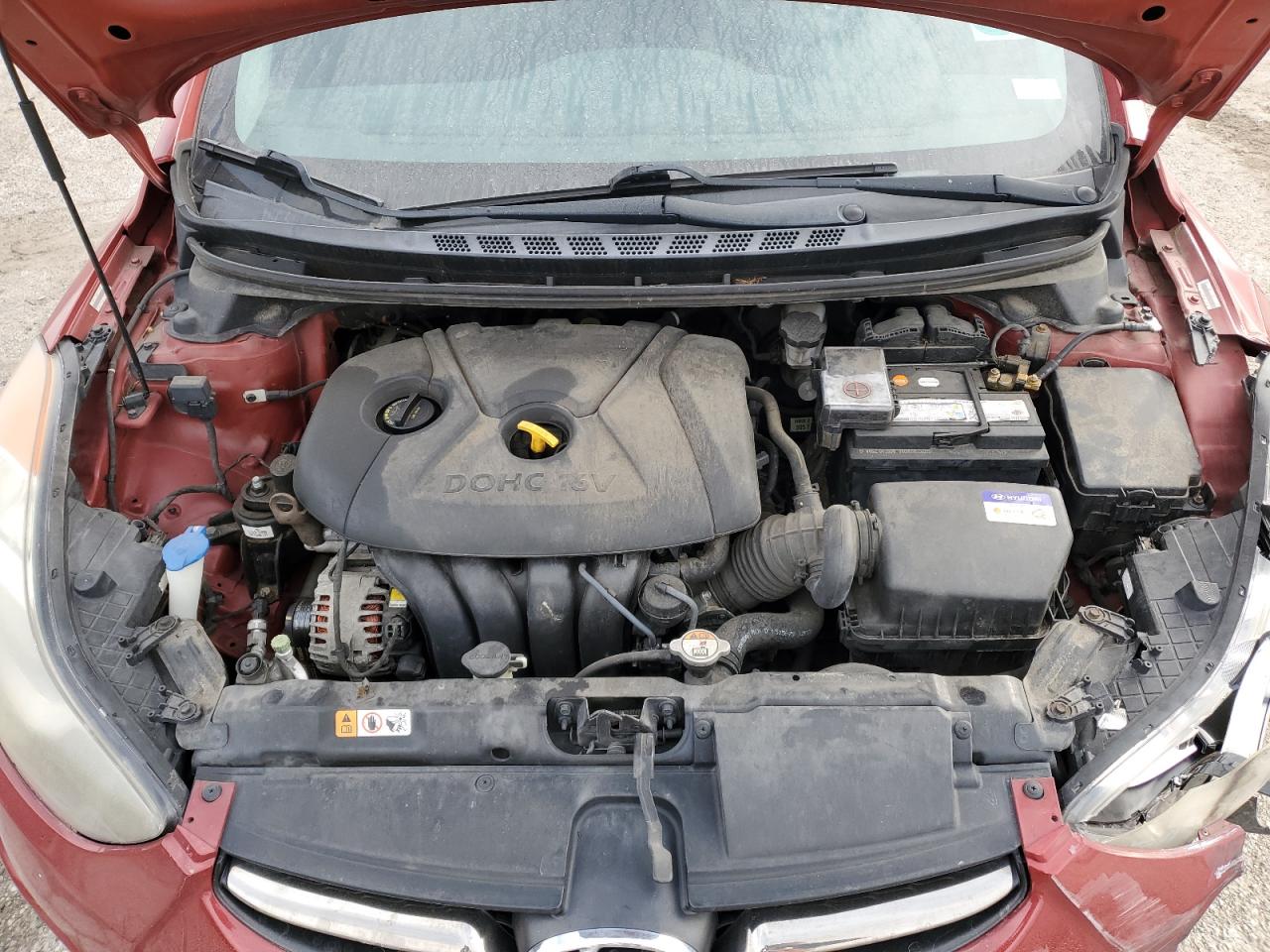 2013 Hyundai Elantra Gls VIN: KMHDH4AE8DU581608 Lot: 41930134