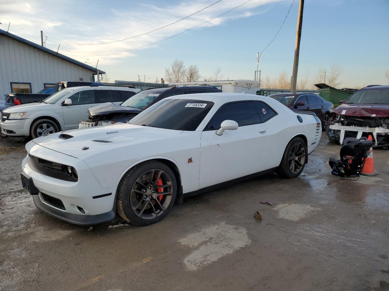 2021 Dodge Challenger R/T Scat Pack VIN: 2C3CDZFJ2MH618304 Lot: 37148334