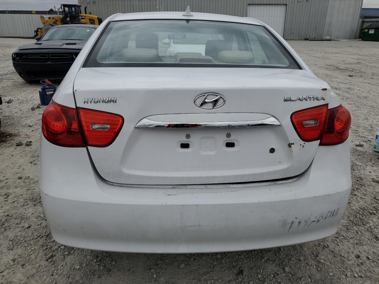 KMHDU4AD1AU904072 2010 Hyundai Elantra Blue