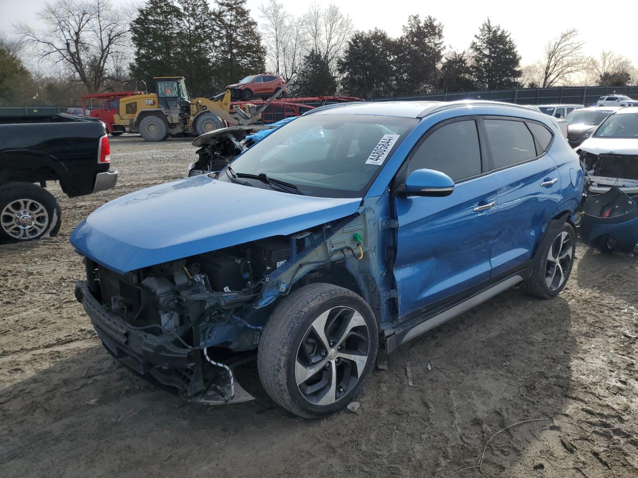 2018 Hyundai Tucson Value VIN: KM8J33A2XJU703947 Lot: 44805844