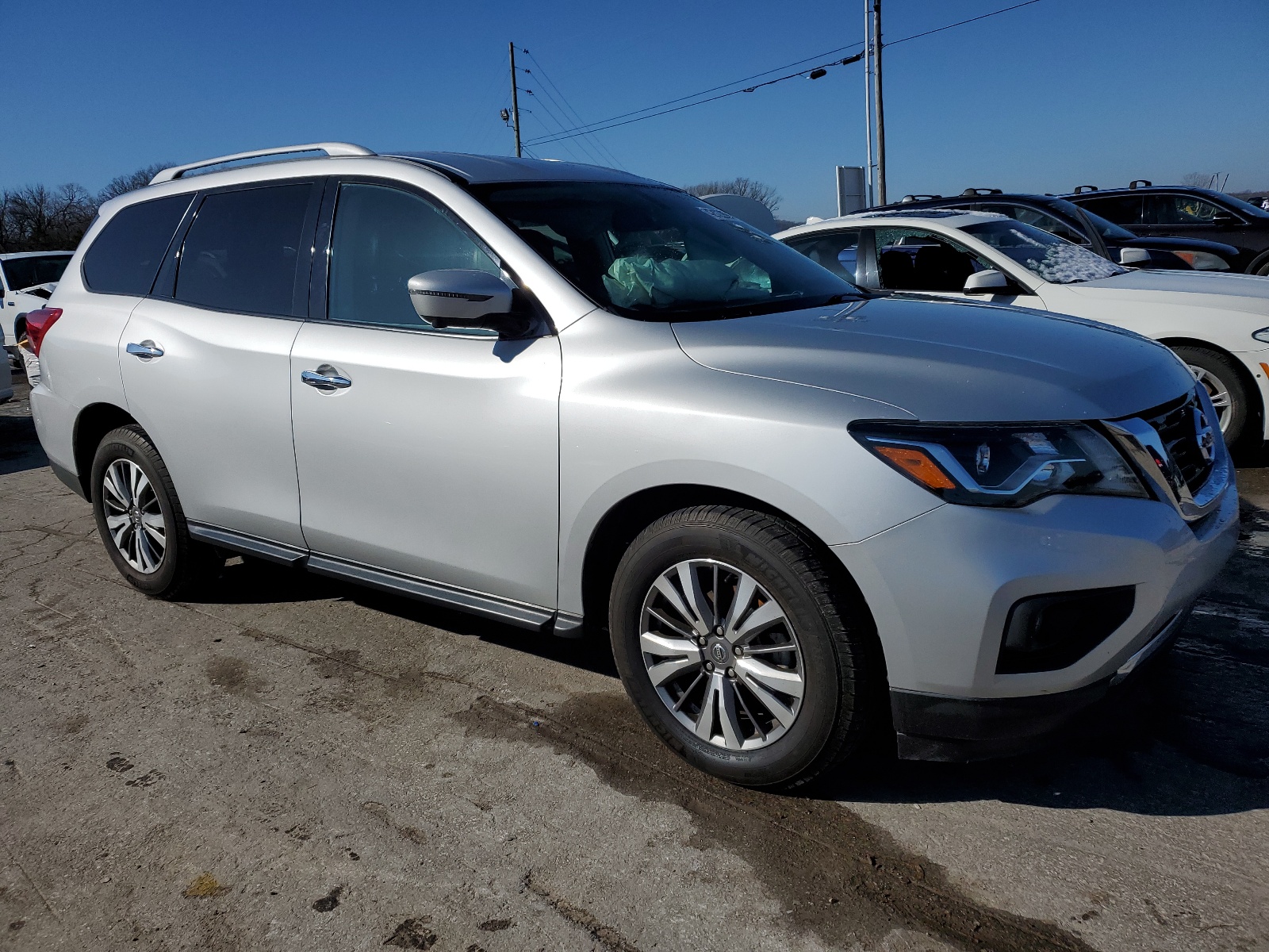 2019 Nissan Pathfinder S vin: 5N1DR2MN6KC618770