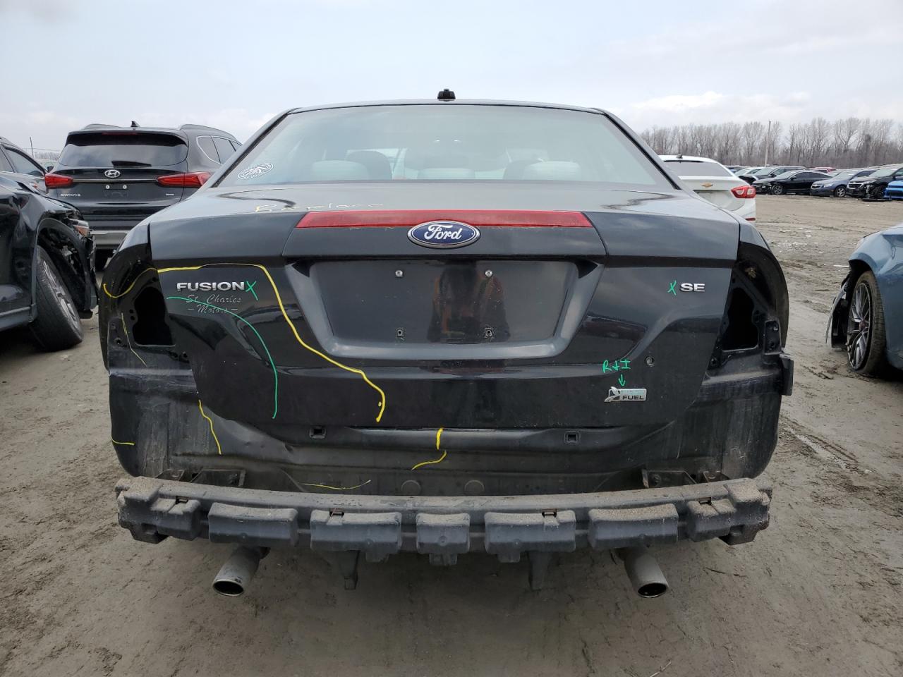 2010 Ford Fusion Se VIN: 3FAHP0HG3AR144925 Lot: 43923164