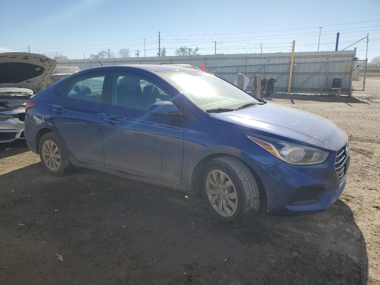 2022 Hyundai Accent Se VIN: 3KPC24A69NE174455 Lot: 43015944