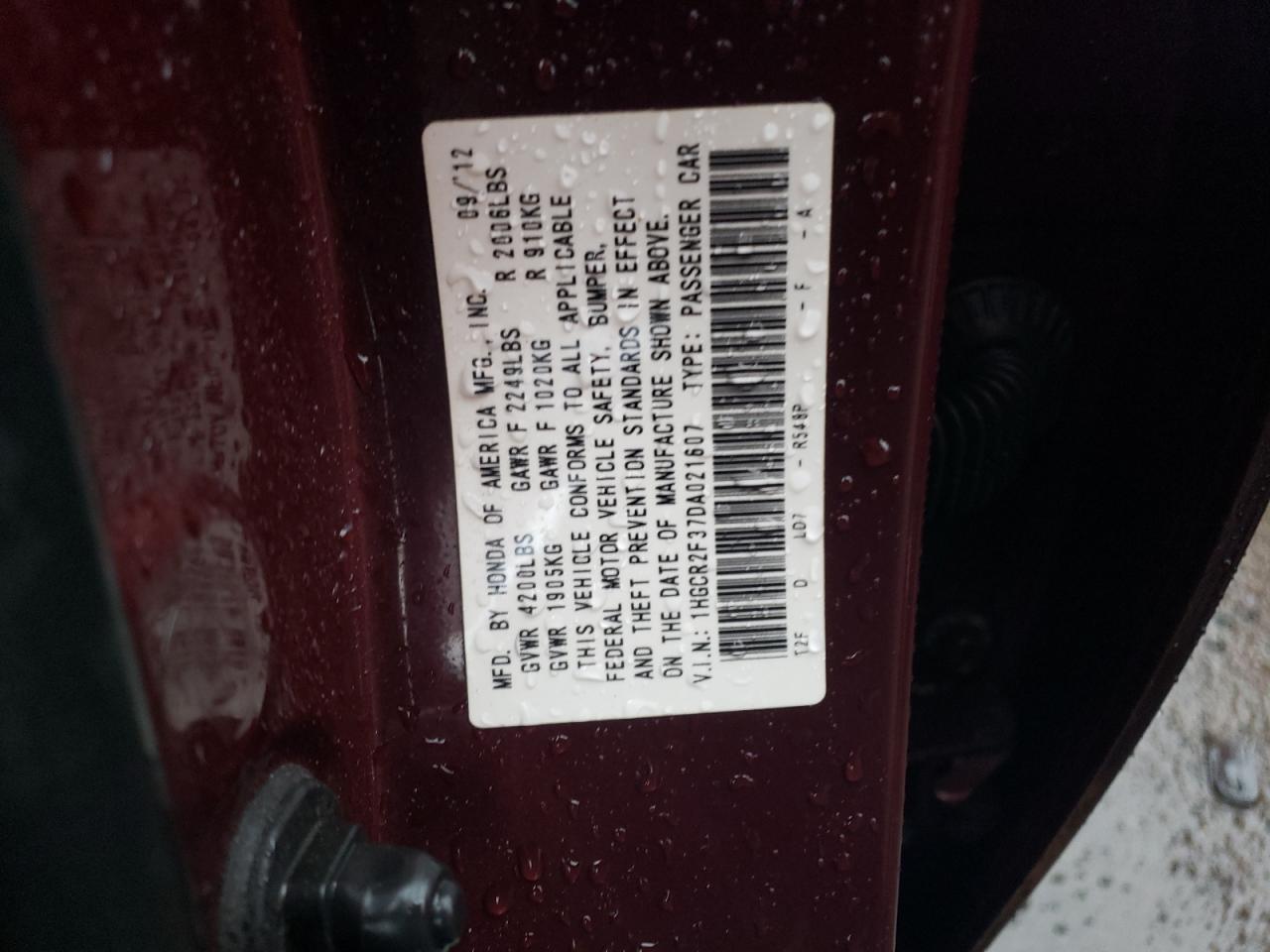 2013 Honda Accord - Image 13
