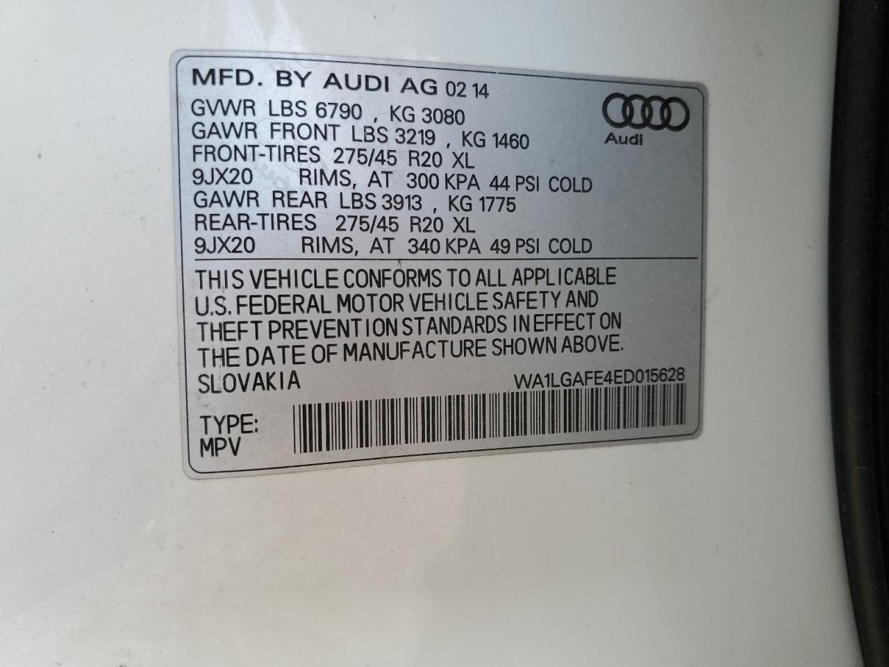 2014 Audi Q7 - Image 13
