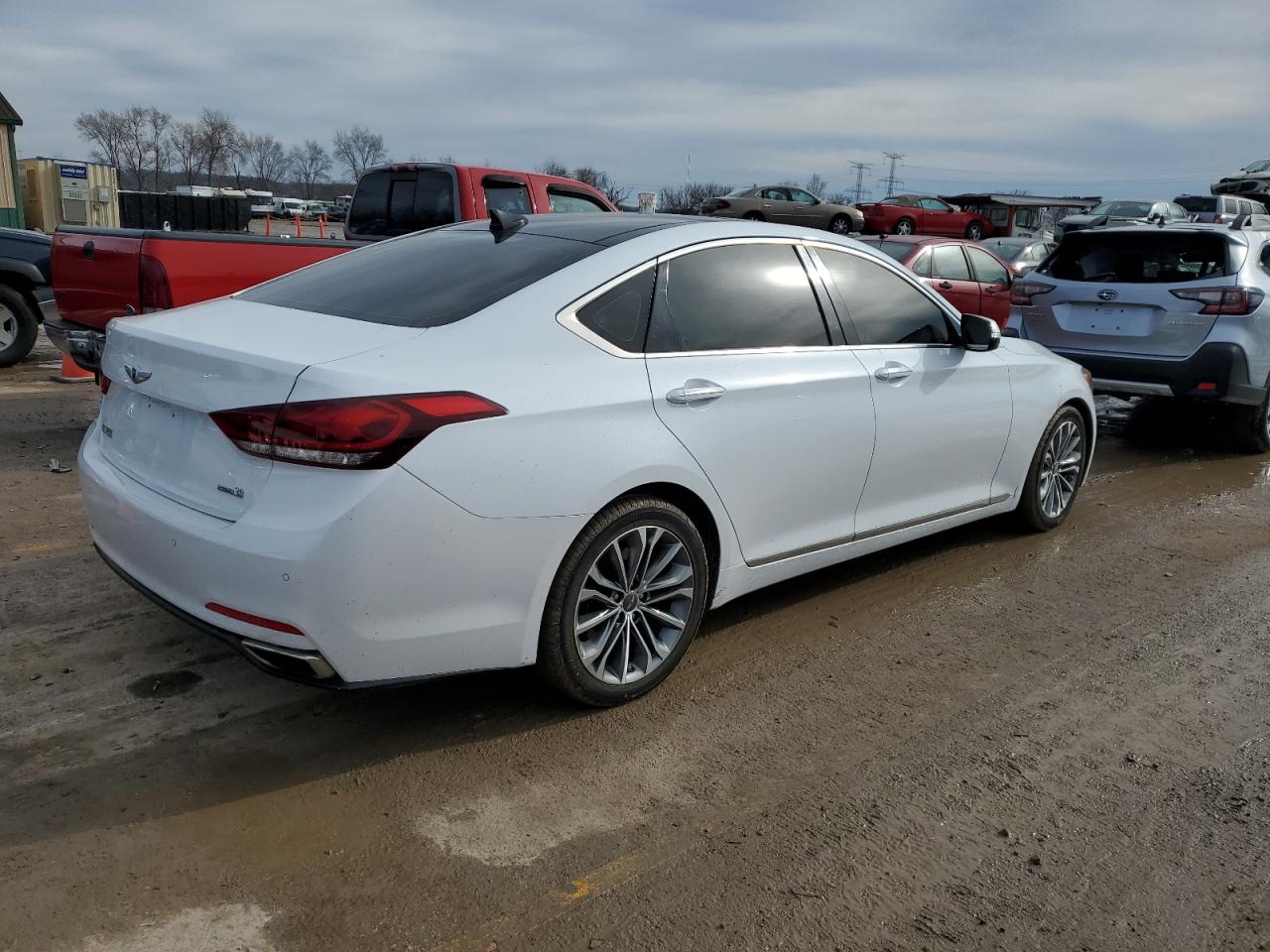 KMHGN4JE4FU068770 2015 Hyundai Genesis 3.8L