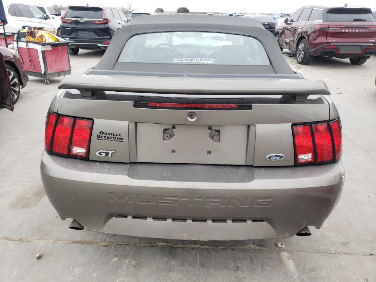 2002 Ford Mustang Gt VIN: 1FAFP45XX2F216544 Lot: 79938504
