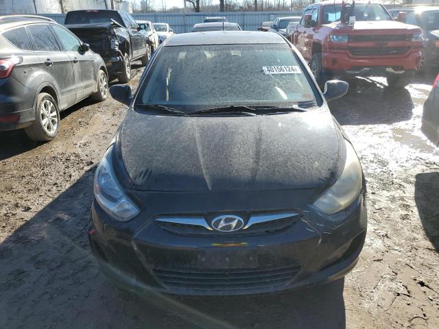 Sedans HYUNDAI ACCENT 2012 Black