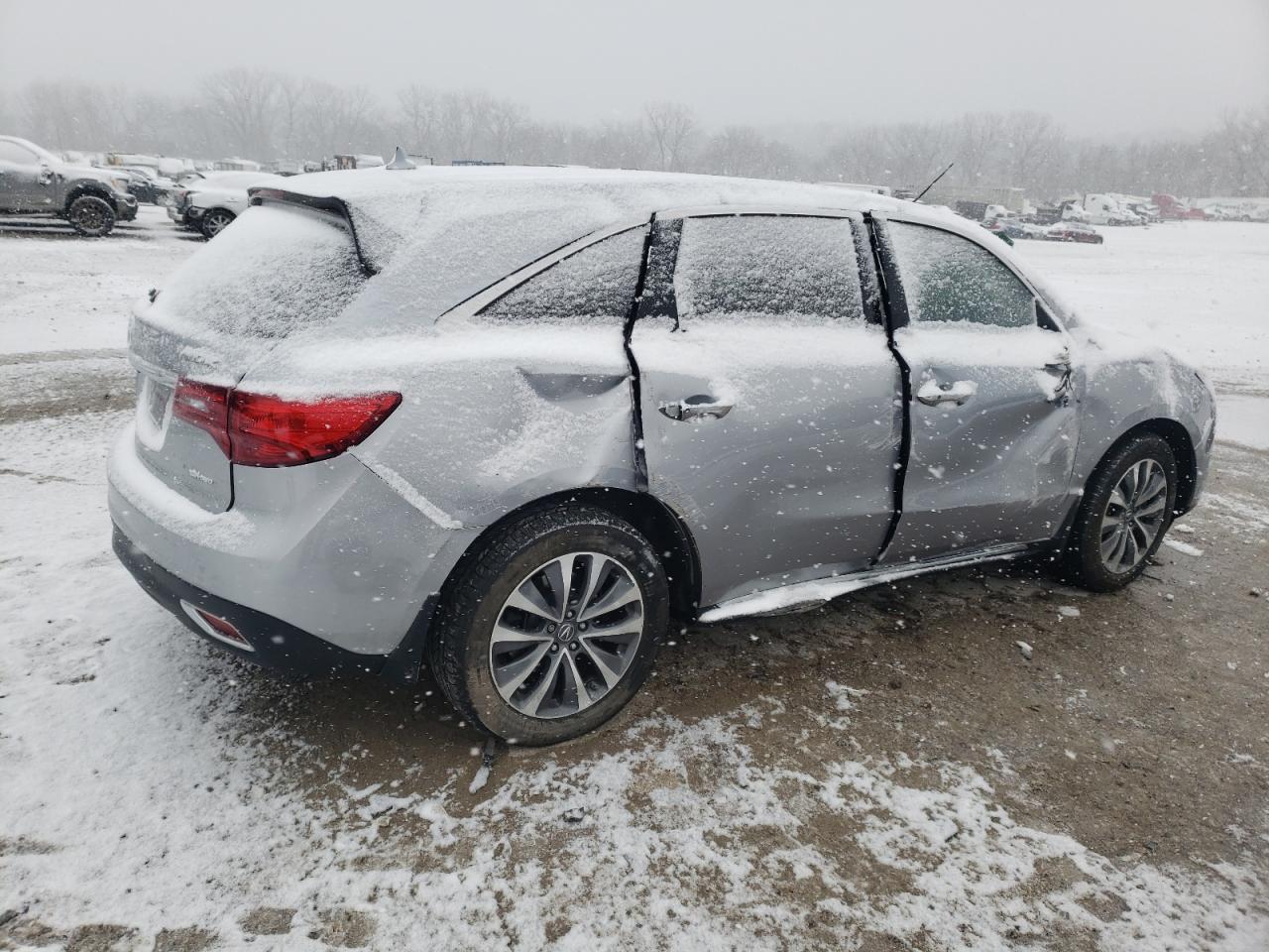 2016 Acura Mdx Technology VIN: 5FRYD4H67GB044823 Lot: 43181894