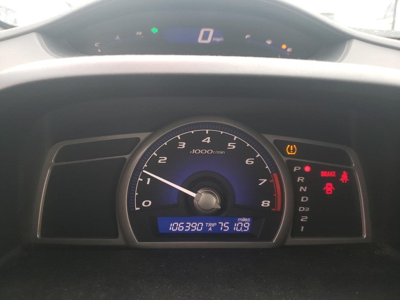 2008 Honda Civic Lx VIN: 1HGFA16548L055000 Lot: 43825624