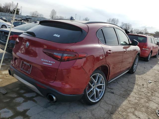  ALFA ROMEO STELVIO 2018 Красный